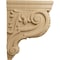 Ekena Millwork 3"W x 7 3/4"D x 10"H Small Hudson Acanthus Wood Corbel, Cherry CORW03X08X10HDCH - alternate 4